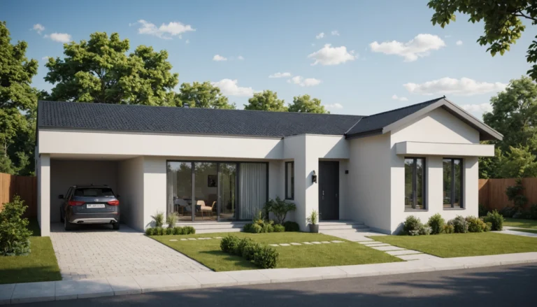 plan maison 90m2 plain pied 2 chambres