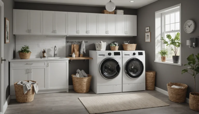 meuble lave linge surélevé
