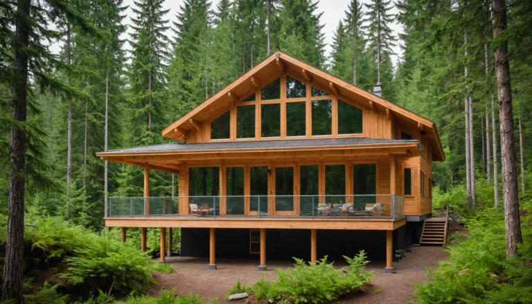 maison canadienne bois